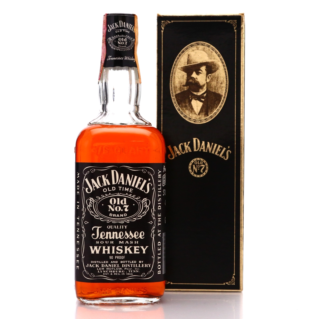 Jack Daniel's Old No.7 Brand 90 Proof 1975