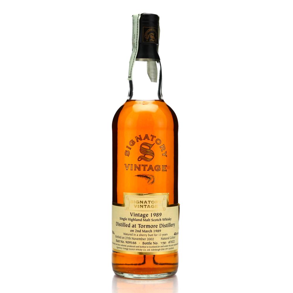 Tormore 1989 Signatory Vintage 13 Year Old