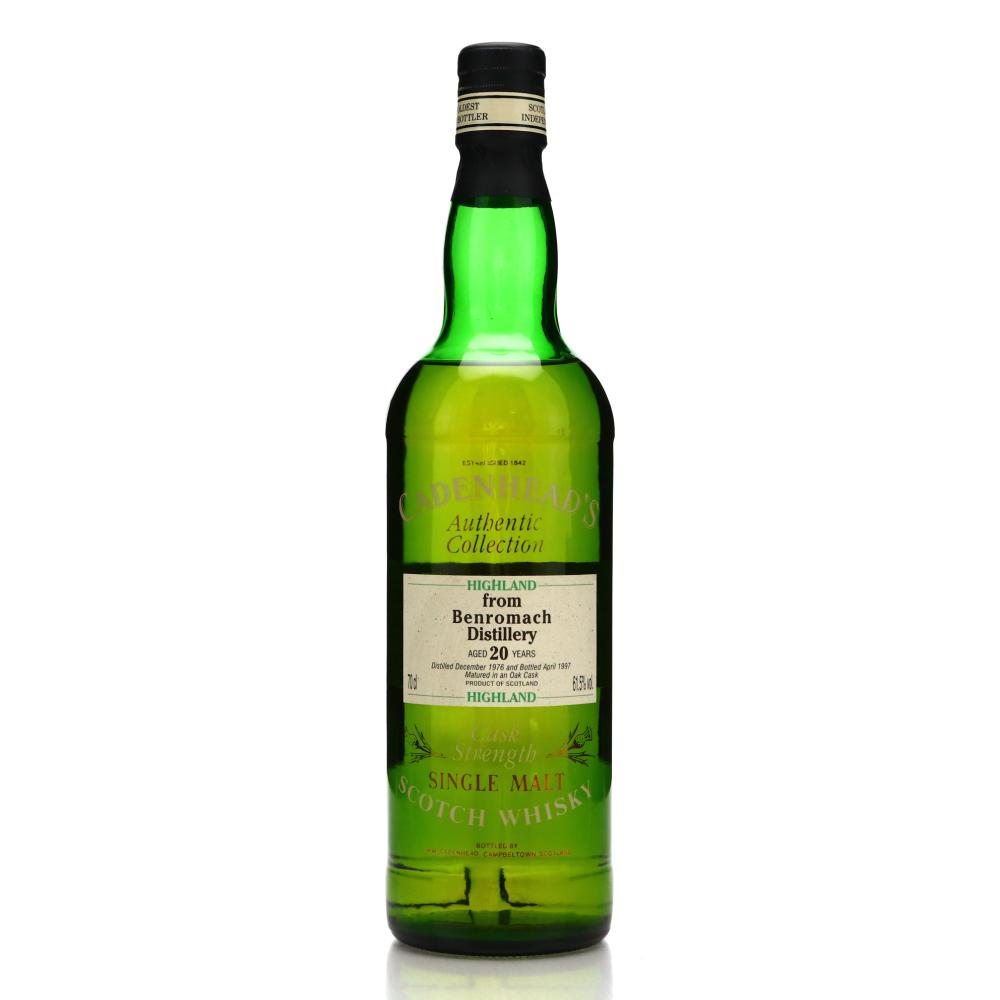 Benromach 1976 Cadenhead's 20 Year Old