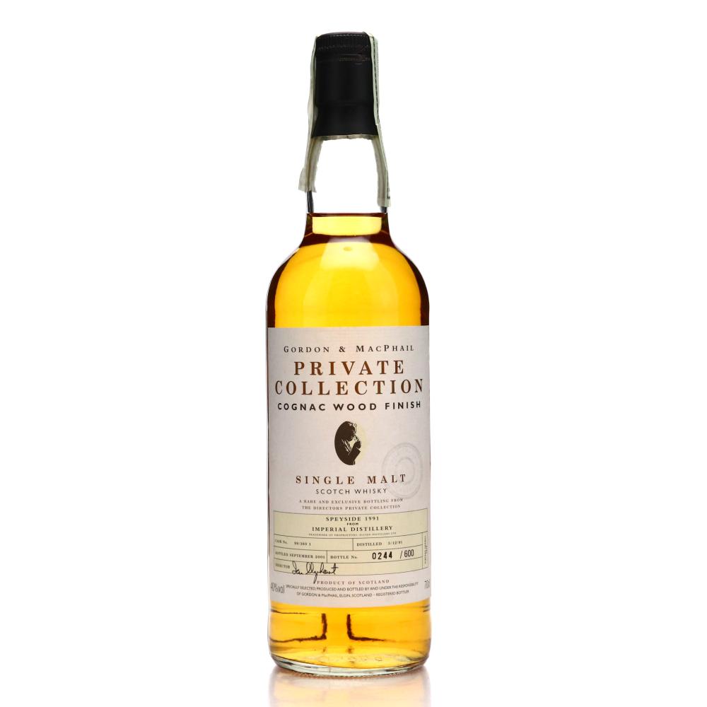 Imperial 1991 Gordon and MacPhail Private Collection / Cognac Wood Finish