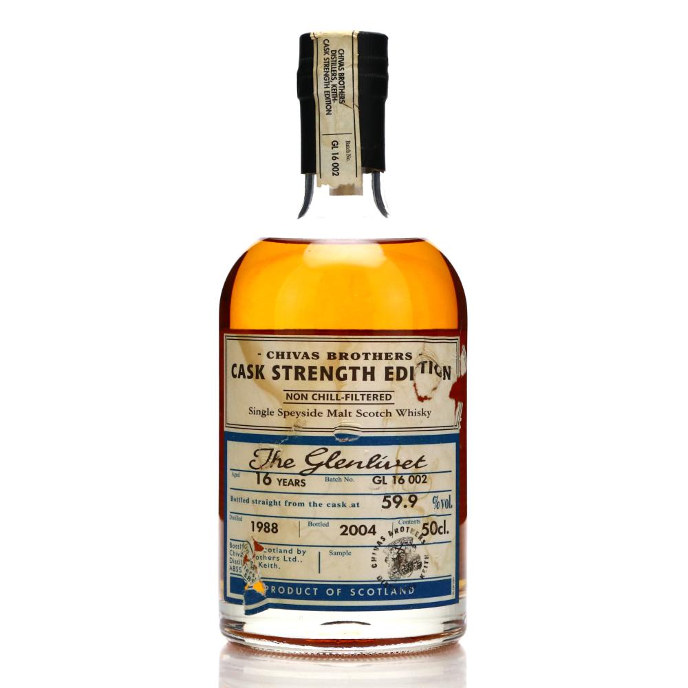 Glenlivet 1988 Cask Strength 16 Year Old Batch #2