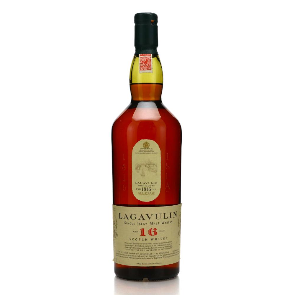 Lagavulin 16 Year Old White Horse 1 Litre 1990s