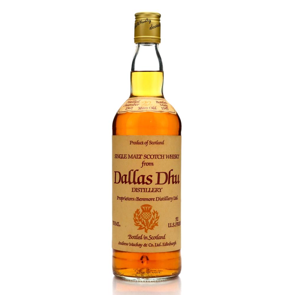 Dallas Dhu 1962 Andrew Mackay 22 Year Old / US Import