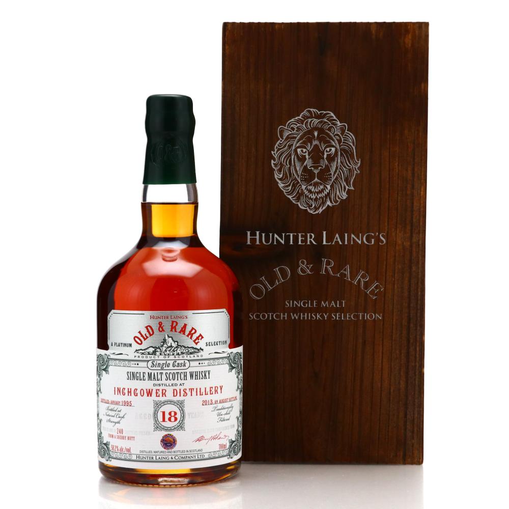 Inchgower 1995 Hunter Laing 18 Year Old / Old and Rare