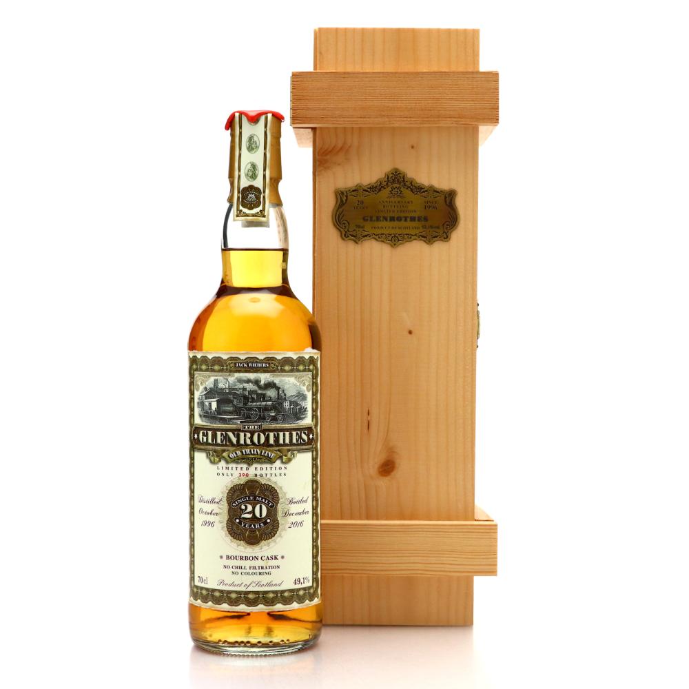 Glenrothes 1996 Jack Wiebers 20th Anniversary / Old Train Line Replica