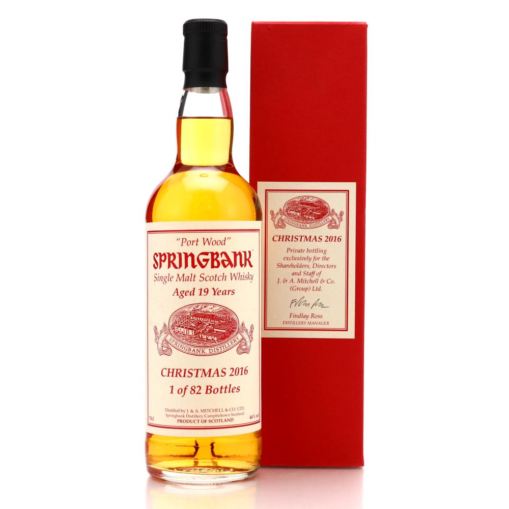 Springbank 19 Year Old Port Wood Christmas 2016