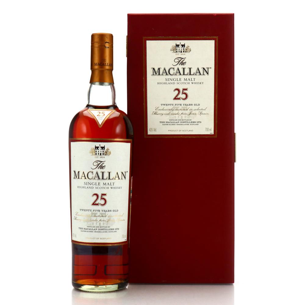 Macallan 25 Year Old 2000s
