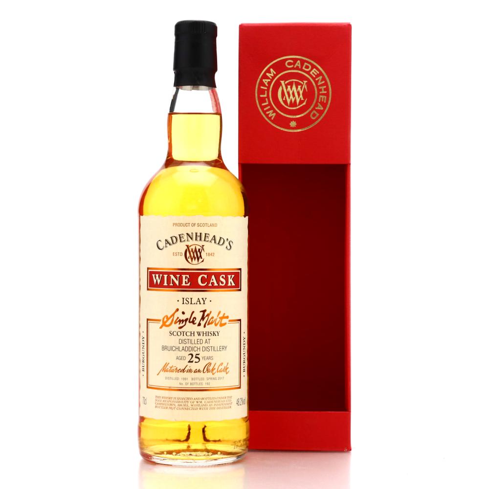 Bruichladdich 1991 Cadenhead's 25 Year Old / Wine Cask