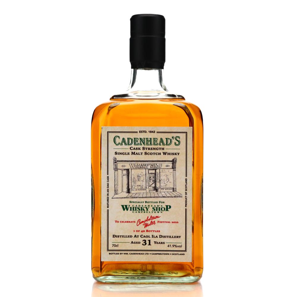 Caol Ila 31 Year Old Cadenhead's / Campbeltown Malts Festival 2022