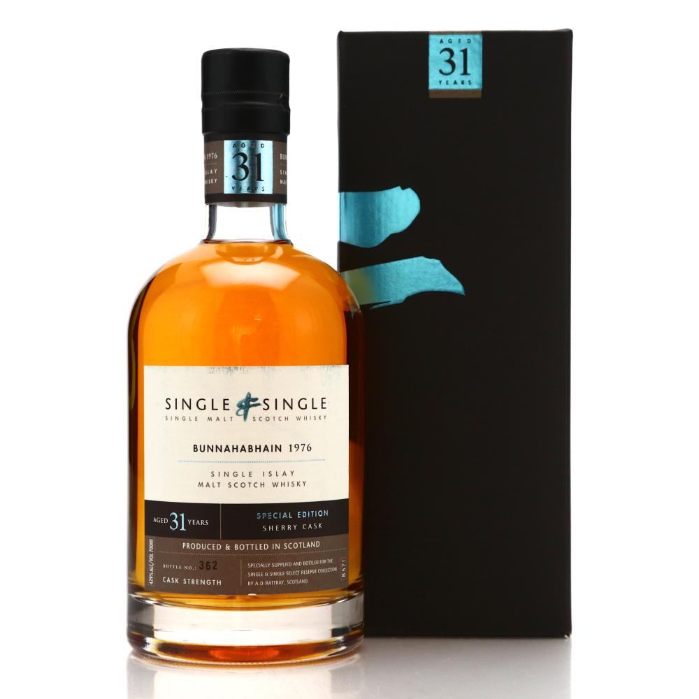 Bunnahabhain 1976 Single and Single 31 Year Old
