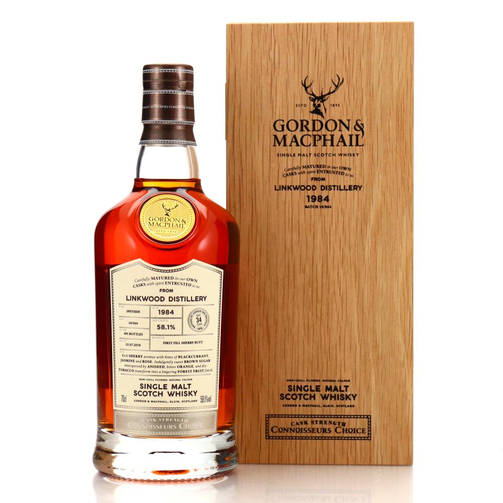 Linkwood 1984 Gordon and MacPhail 34 Year Old Batch #18/064