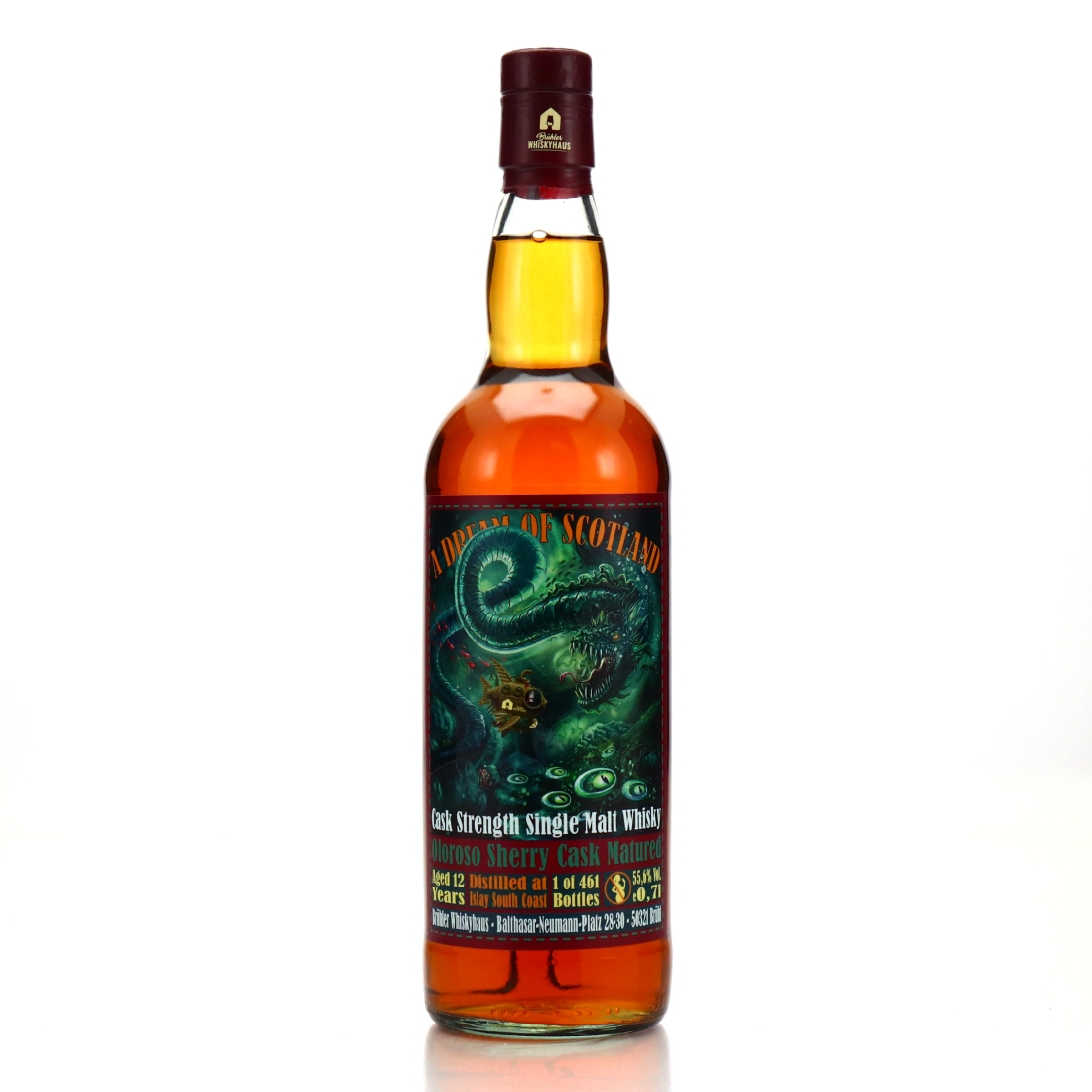 South Coast Islay Single Malt 12 Year Old Dream of Scotland Oloroso Cask