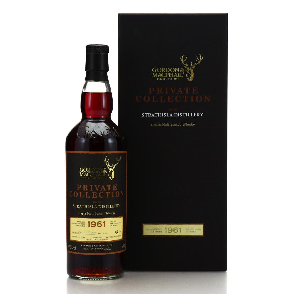 Strathisla 1961 Gordon and MacPhail Private Collection