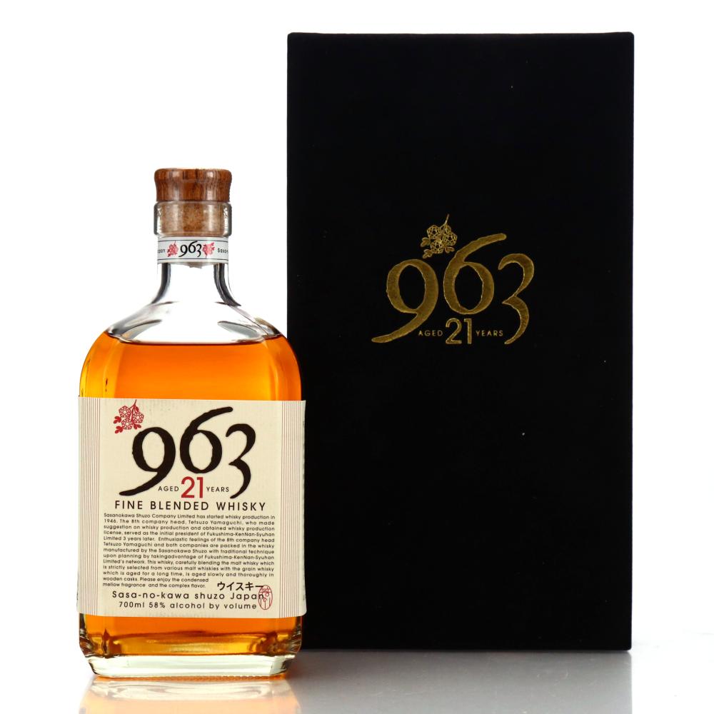 Sasanokawa Shuzo 963 Fine Blended 21 Year Old