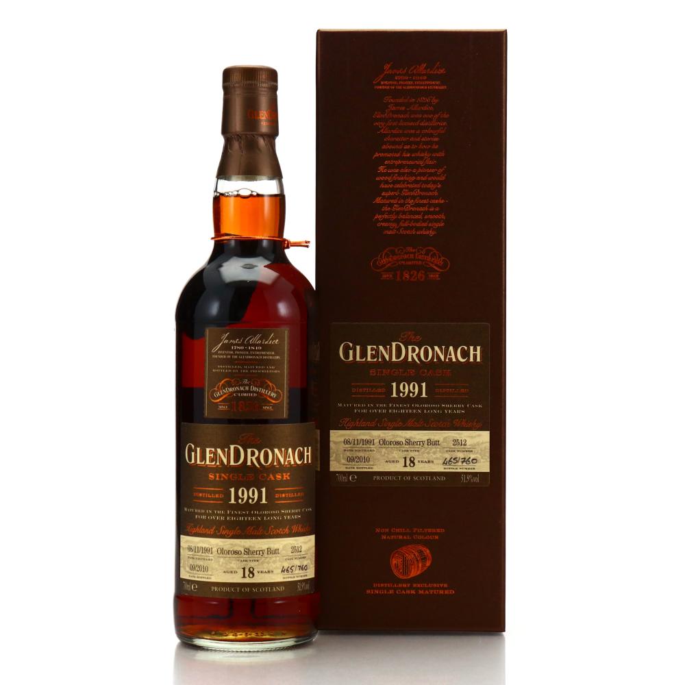 Glendronach 1991 Single Oloroso Cask 18 Year Old #2512 / Batch 3