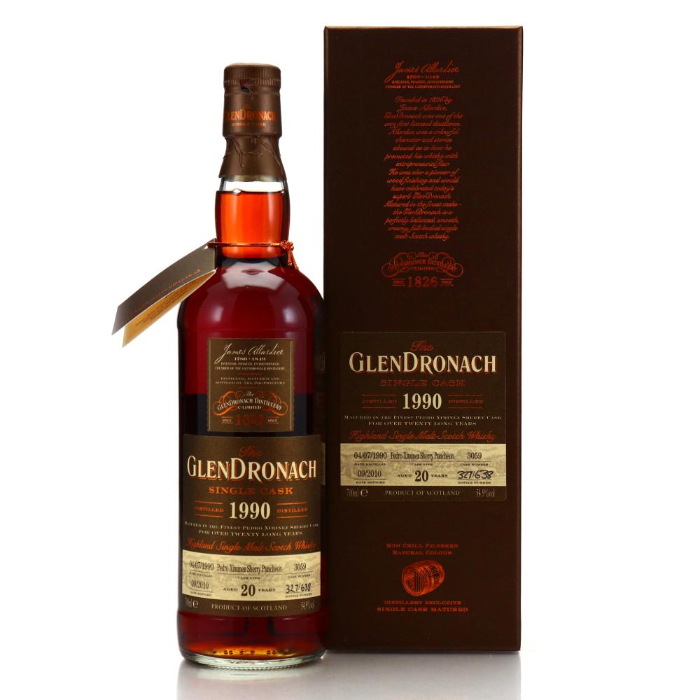Glendronach 1990 Single PX Cask 20 Year Old #3059 / Batch 3
