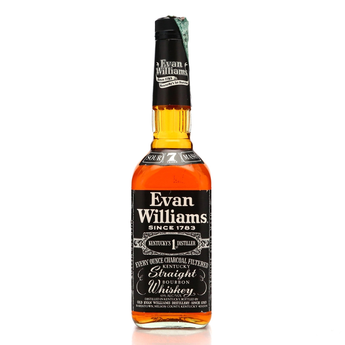 Evan Williams 7 Year Old Kentucky Straight Bourbon 2000