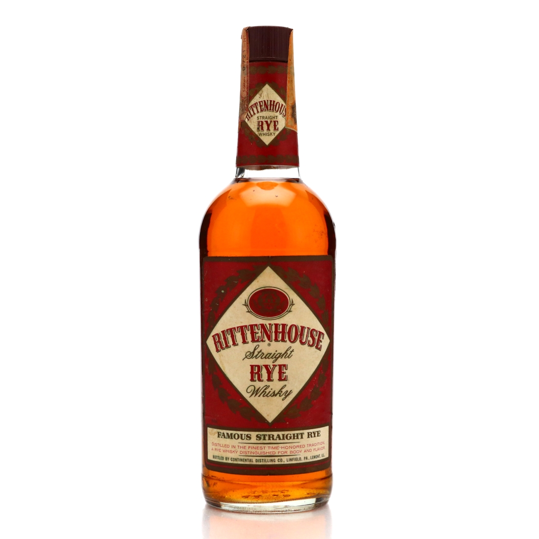 Rittenhouse Straight Rye 1970s