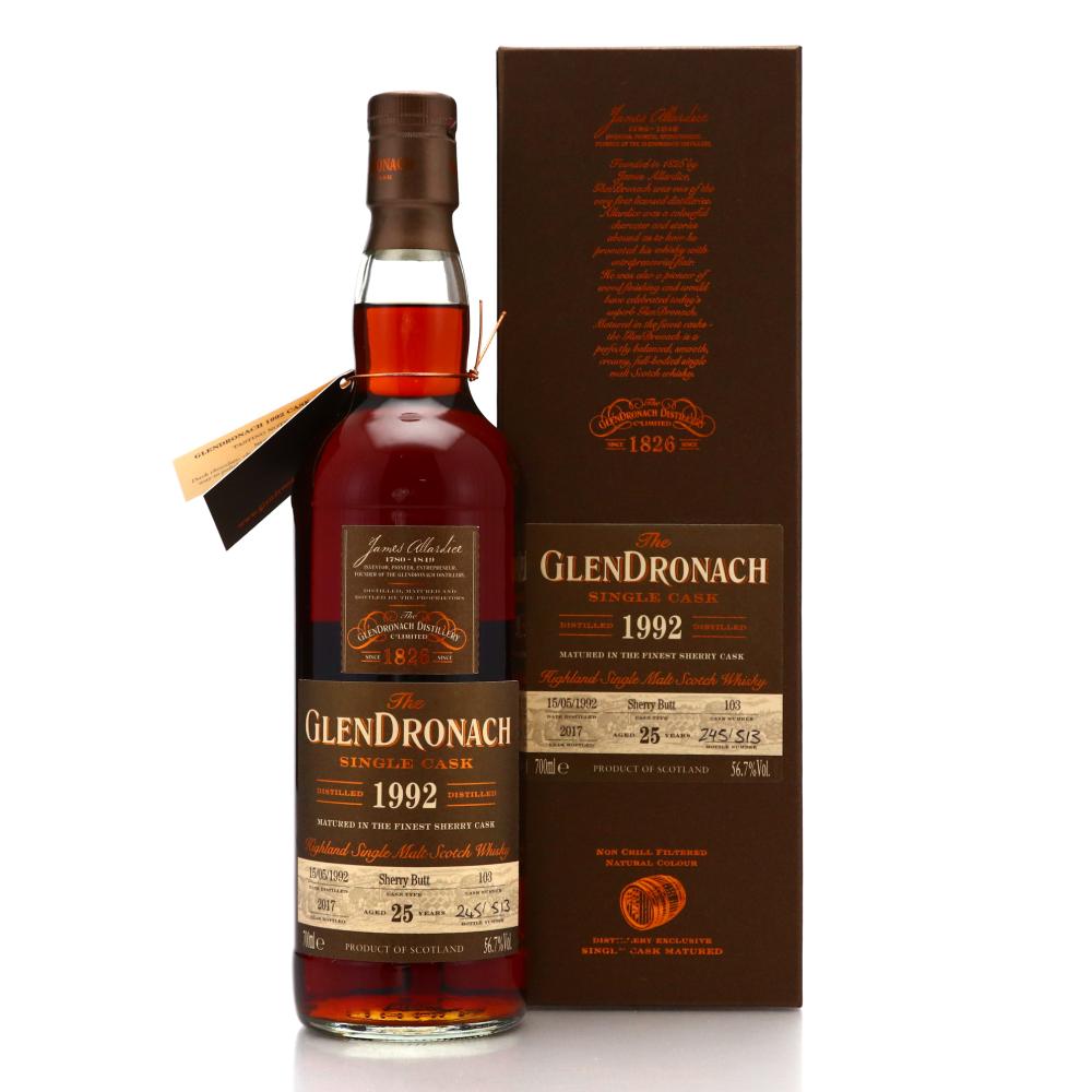 Glendronach 1992 Single Sherry Cask 25 Year Old #103 / Batch 16