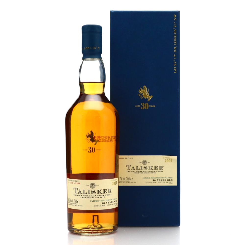 Talisker 30 Year Old Cask Strength 2007 Release