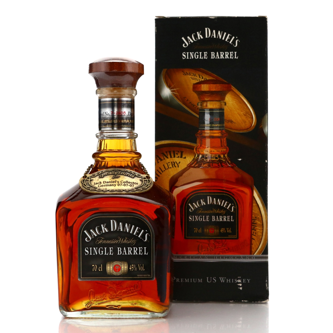 Jack Daniel's Single Barrel 2007 70cl / Germany 07-07-07