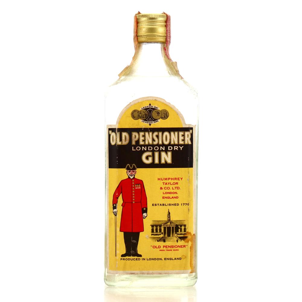Old Pensioner London Dry Gin 1960s