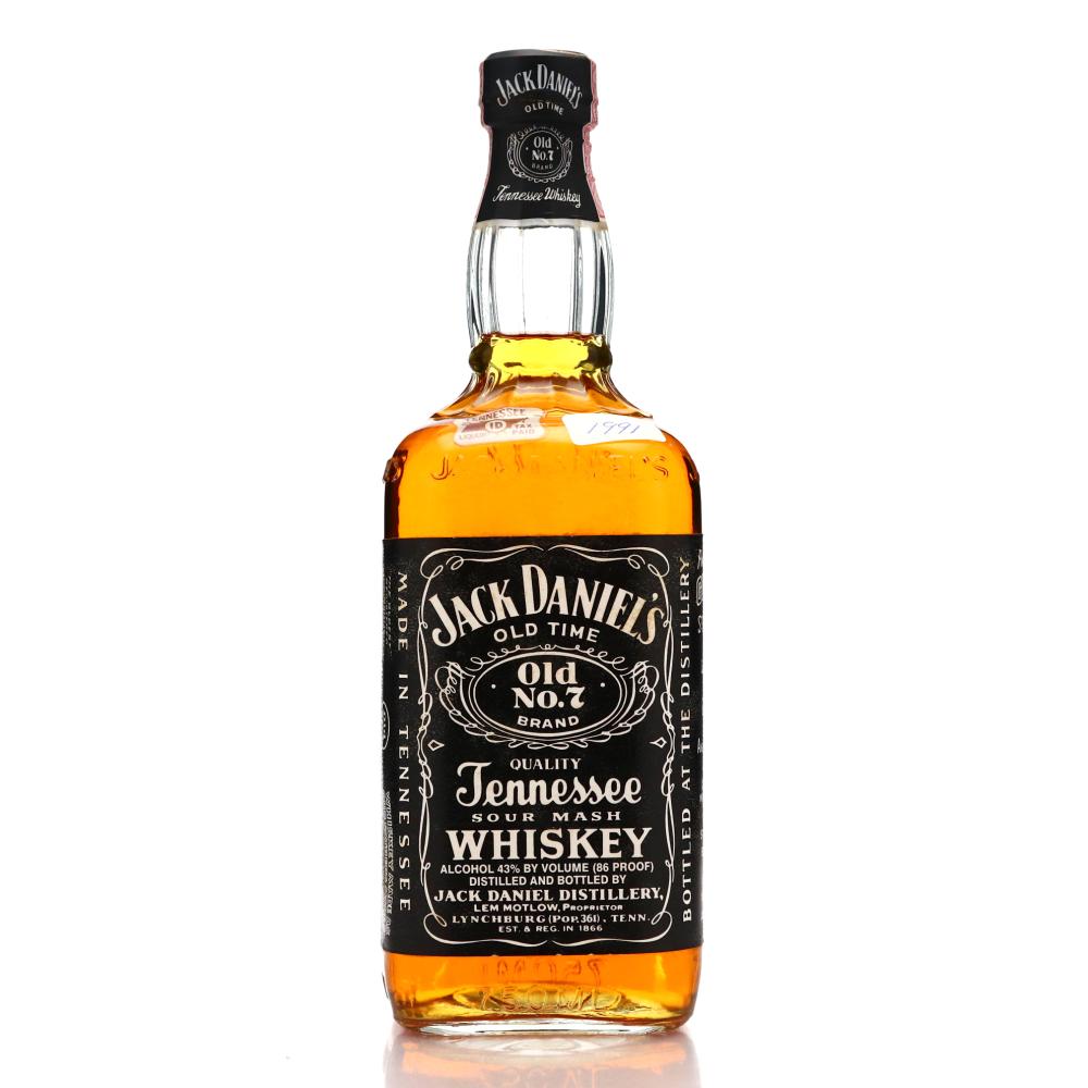 Jack Daniel's Old No.7 Brand 86 Proof 1991