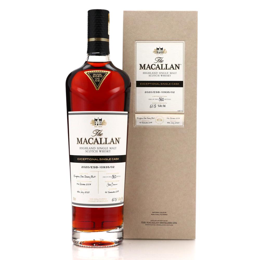 Macallan 2004 Exceptional Cask #10935-02 75cl / 2020 Release - US Import