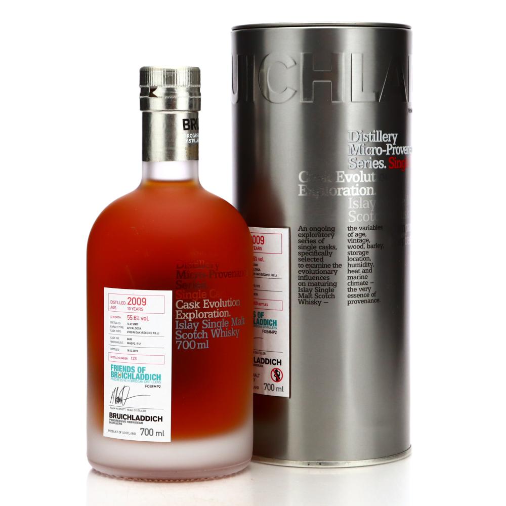 Bruichladdich 2009 Micro Provenance Single Virgin Cask 10 Year Old #2493 / Friends of Bruichladdich