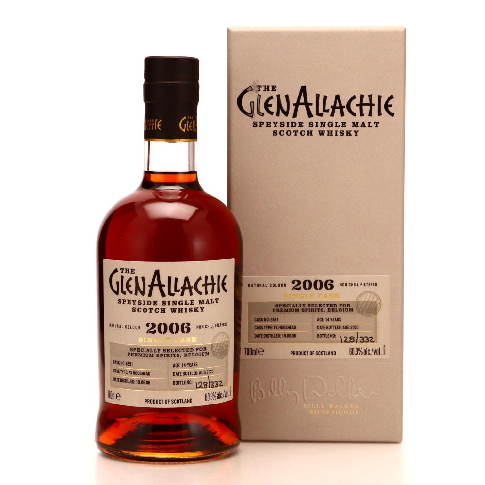 Glenallachie 2006 Single PX Cask 14 Year Old #6591 / Premium Spirits, Belgium