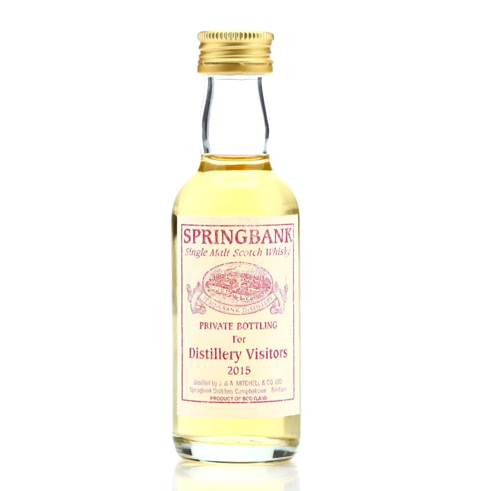 Springbank Private Bottling for Distillery Visitors 2015 Miniature