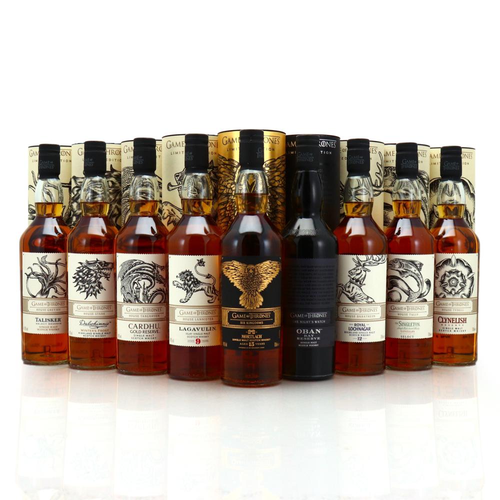 Game of Thrones Limited Editions 9 x 70cl