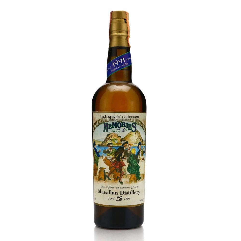Macallan 1991 High Spirits 12 Year Old / Memories