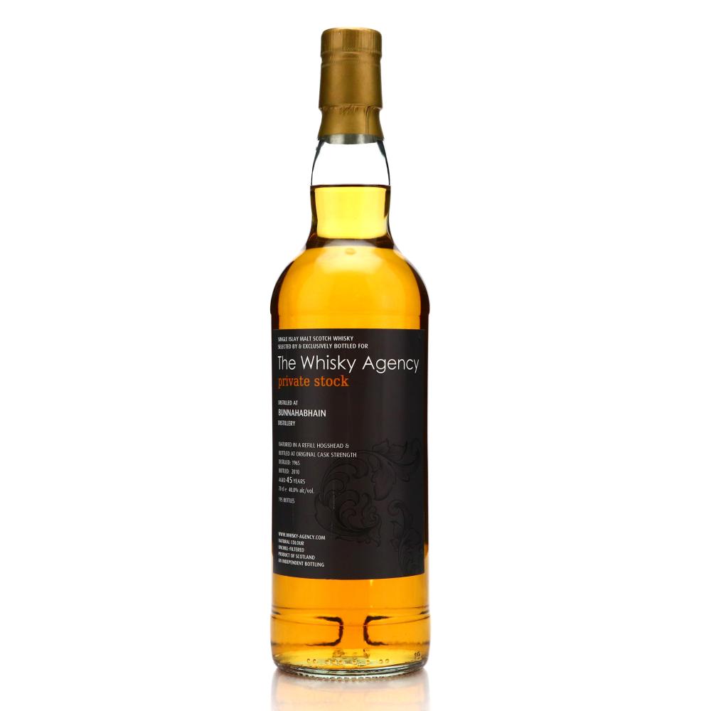 Bunnahabhain 1965 Whisky Agency 45 Year Old Private Stock