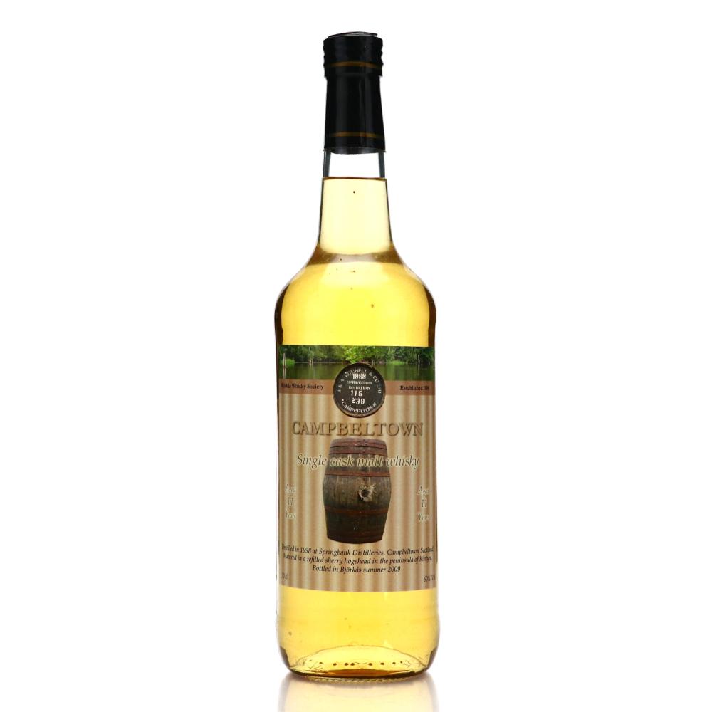 Springbank 1998 Bjorkas 11 Year Old 