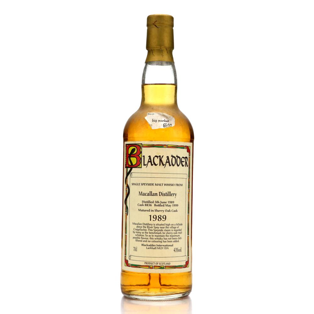 Macallan 1987 Blackadder Single Sherry Cask