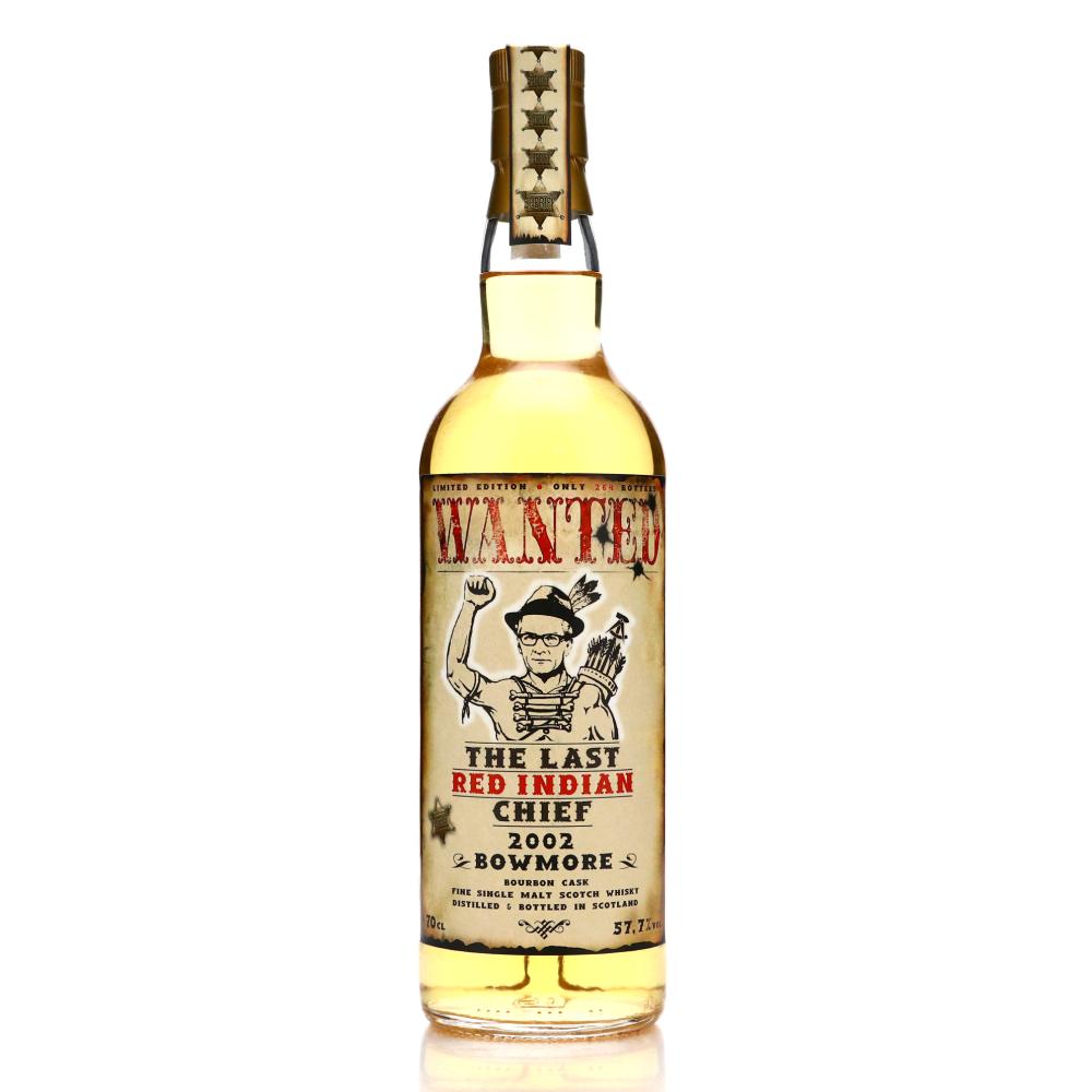 Bowmore 2002 Jack Wiebers Wanted / The Last Red Indian Chief