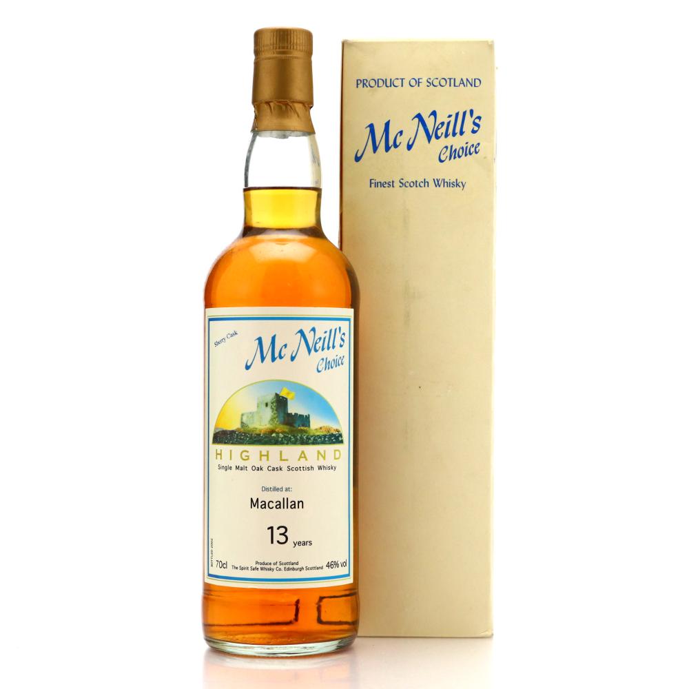 Macallan 13 Year Old McNeill's Choice