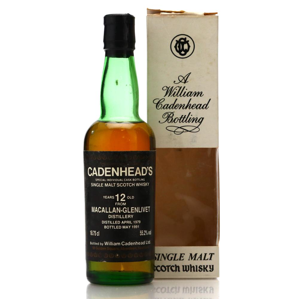 Macallan 1979 Cadenhead's 12 Year Old 18.75cl