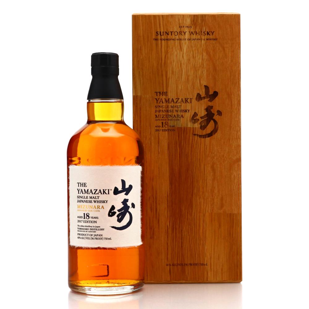 Yamazaki 18 Year Old Mizunara Oak 2017 Edition 75cl / US Import
