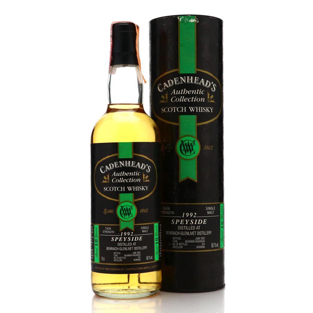 Benriach 1992 Cadenheads 10 Year Old