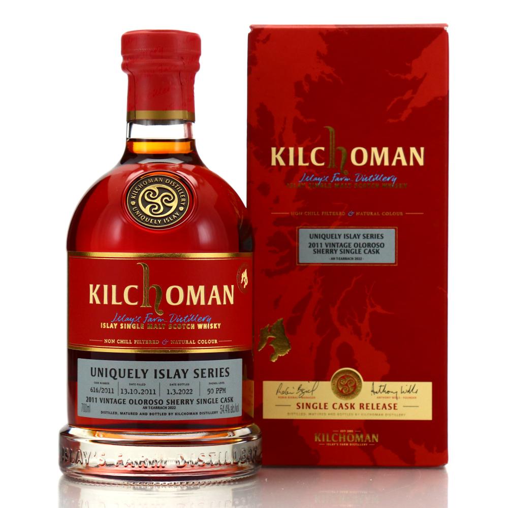 Kilchoman 2011 Single Oloroso Cask #616 / An T-earrach 2022