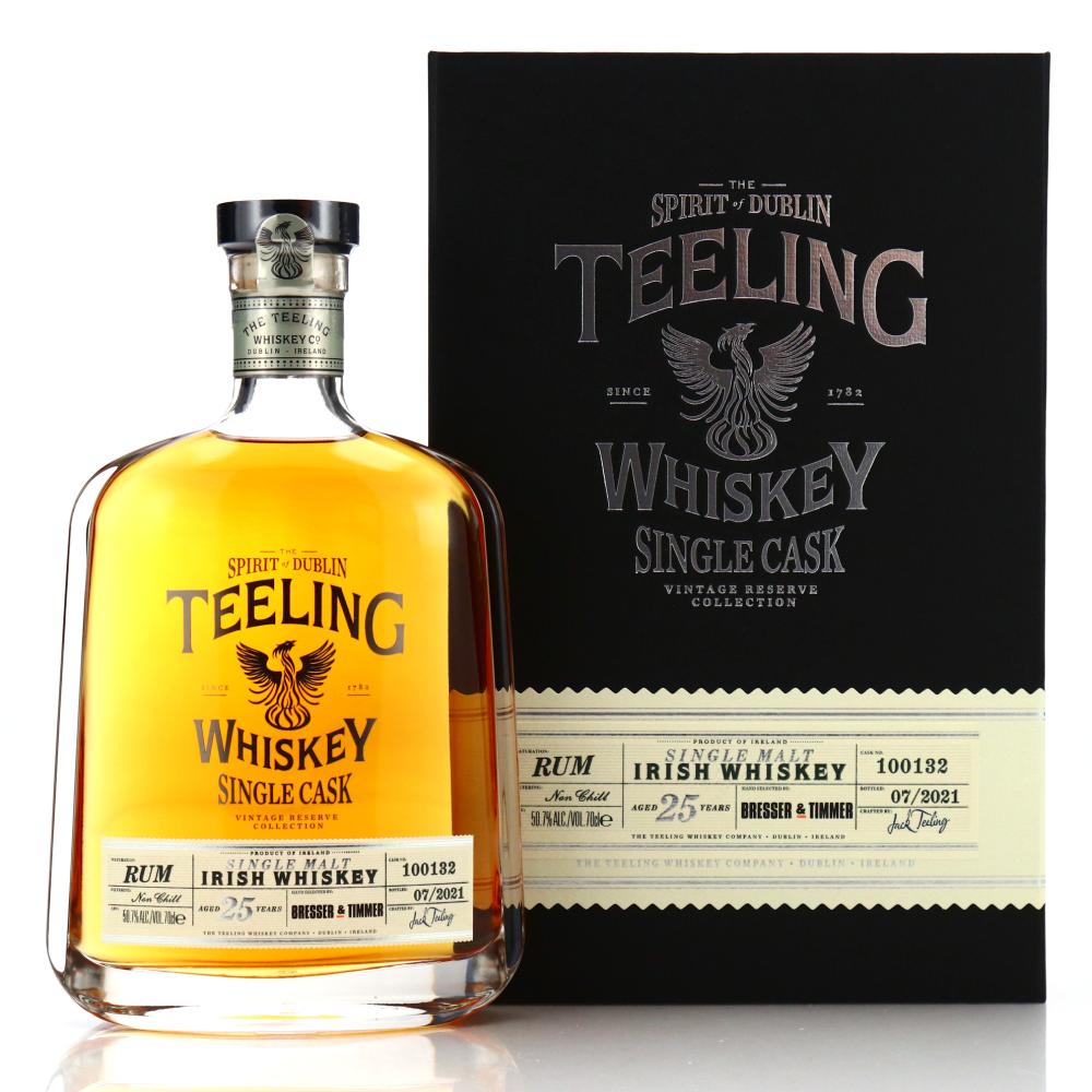 Teeling Whiskey 25 Year Old Single Rum Cask #100132 / Bresser & Timmer