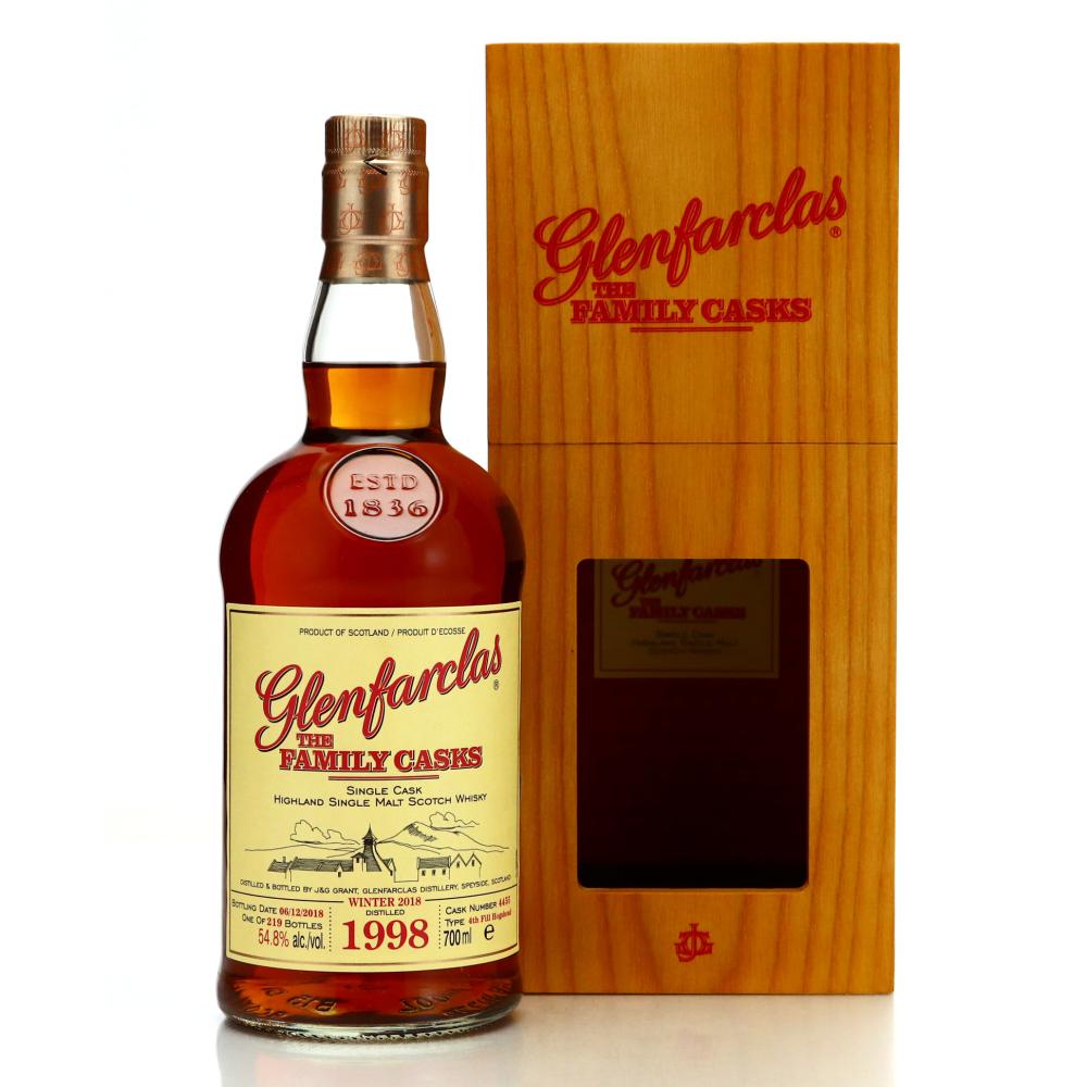 Glenfarclas 1998 Family Cask #4455 / Winter 2018