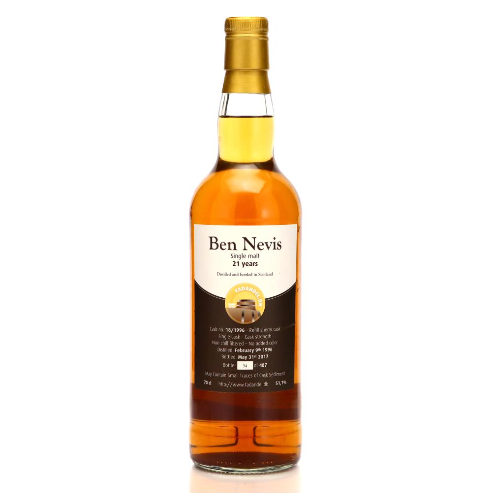 Ben Nevis 1996 Fadandel 21 Year Old