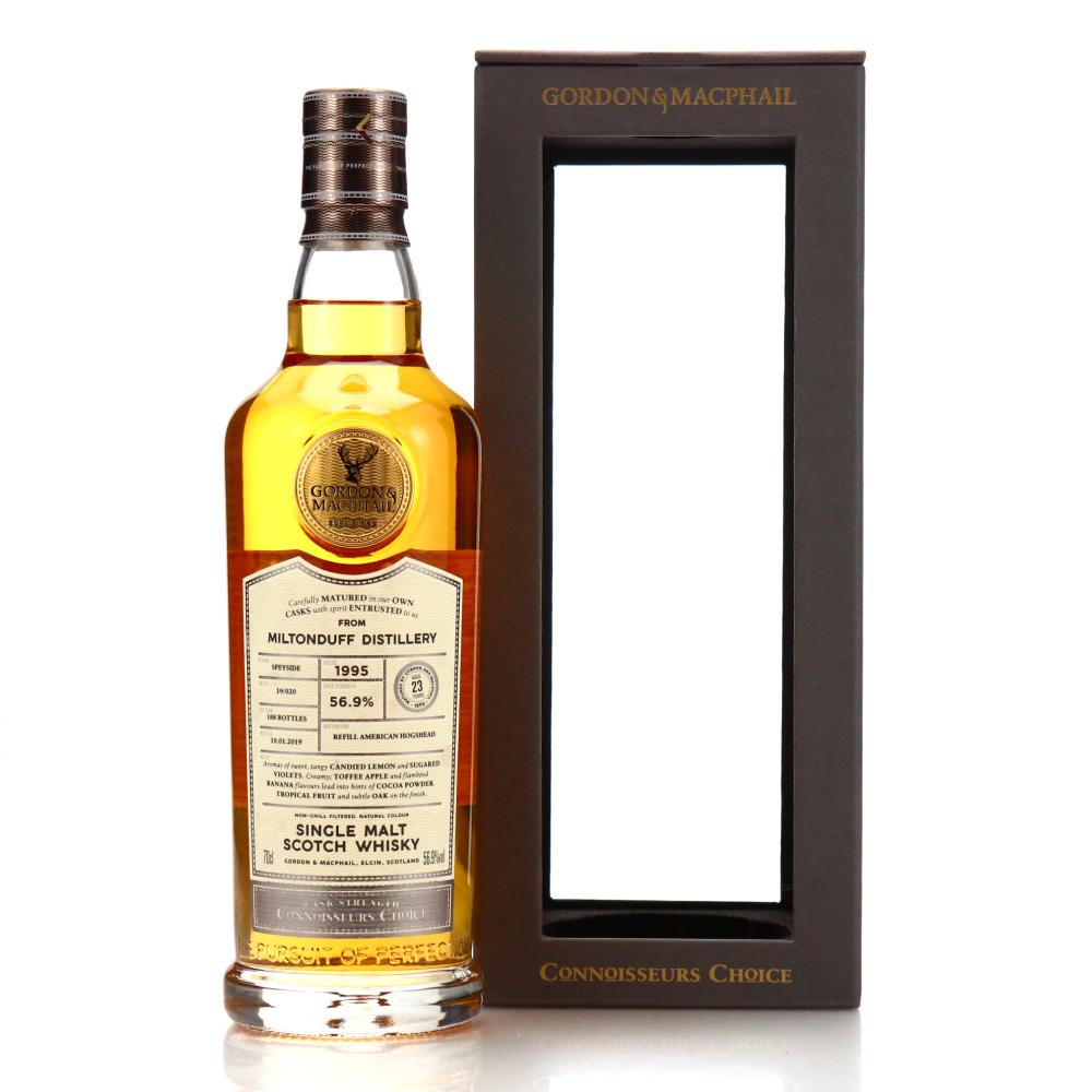 Miltonduff 1995 Gordon and MacPhail 23 Year Old Batch #19/020
