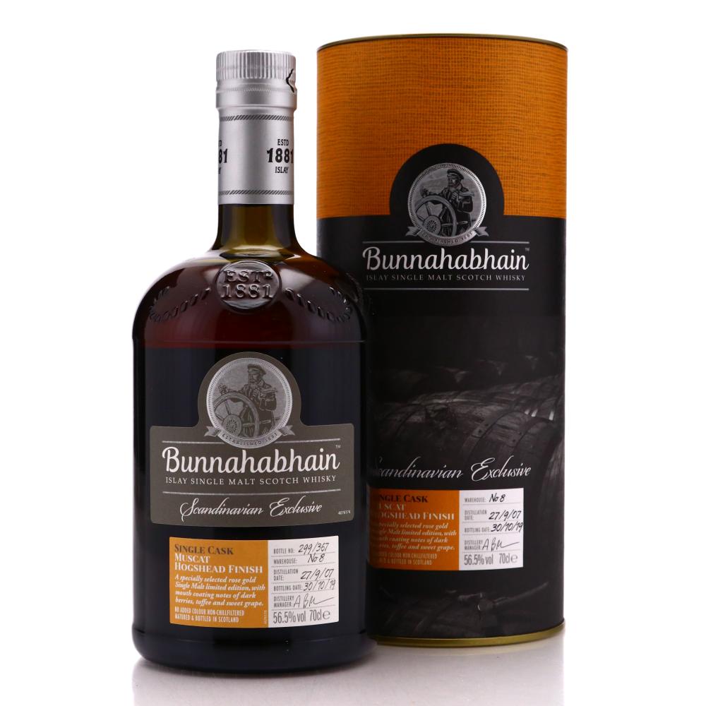 Bunnahabhain 2007 Single Muscat Cask Finish / Scandinavia