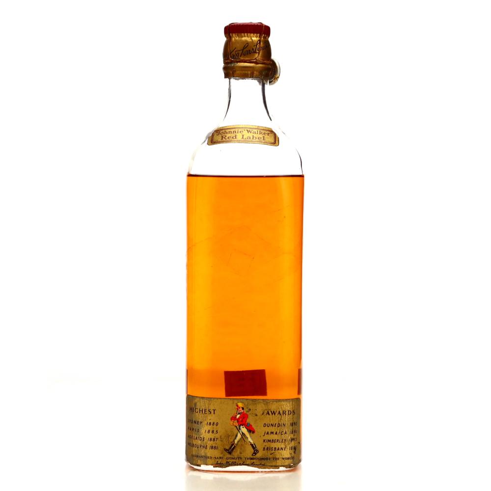 Johnnie Walker Red Label Special Old Scotch Whisky 1940s