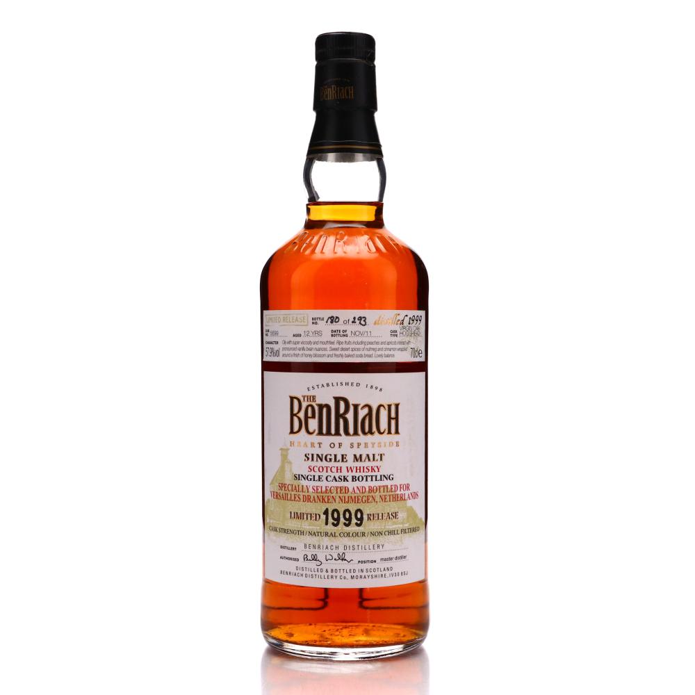 Benriach 1999 Single Cask 12 Year Old #5699 / Versailles Dranken