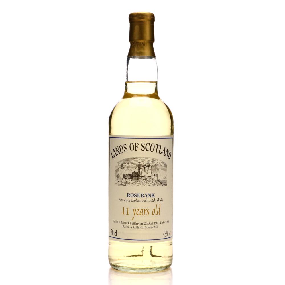 Rosebank 1989 LMDW 11 Year Old Lands of Scotland